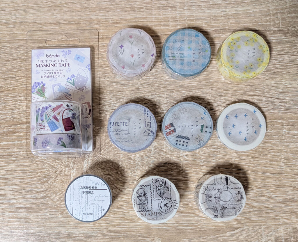 紙博購入品　マスキングテープ